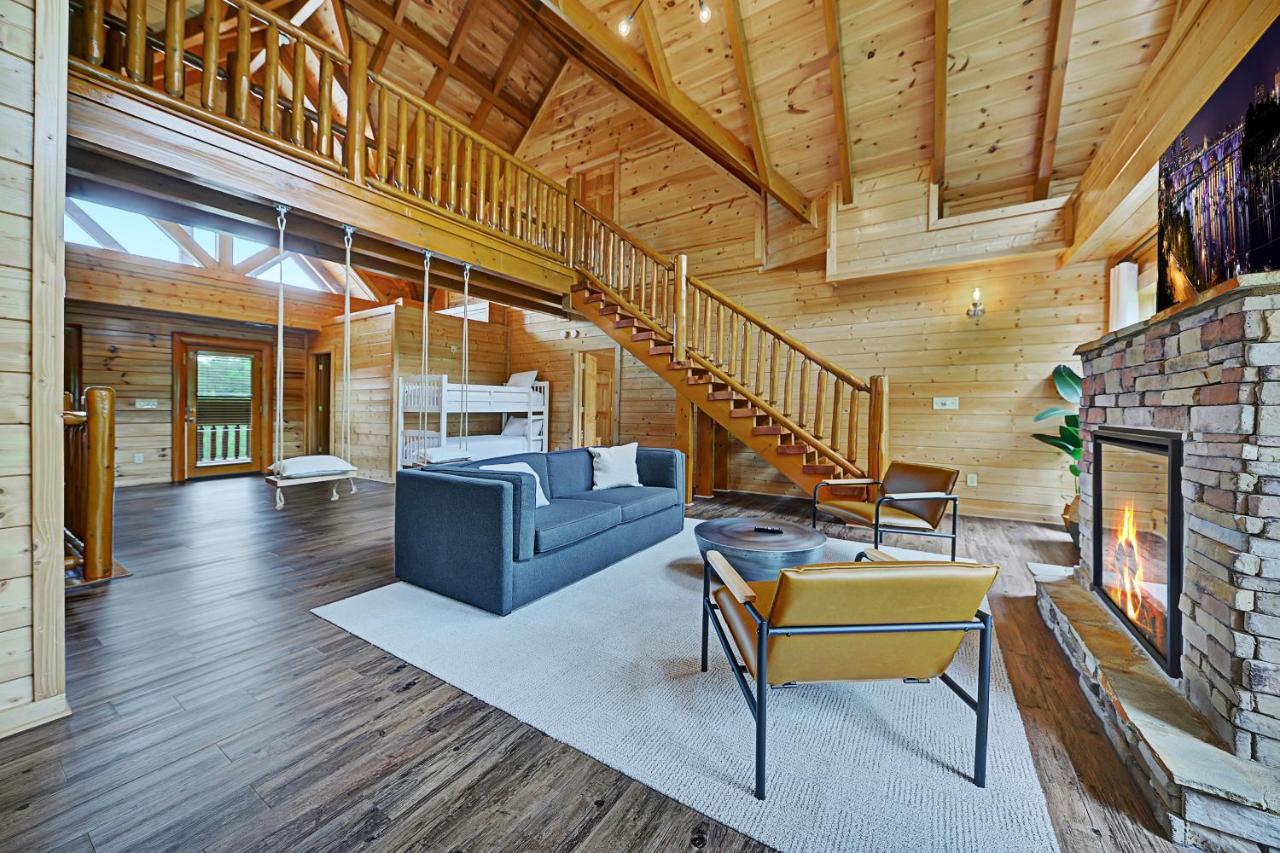 Gorgeous Large Mountain View Cabin W Hot Tub, Free Wifi, Games Villa Sevierville Luaran gambar